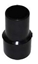 Afbeeldingen van Slang Mof / Cuf  zwart I/mm 32 A/mm 38 UNIVERSEEL (900025.000000.!UN)
