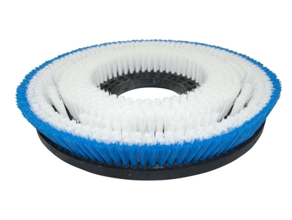 Afbeeldingen van Schrobborstel PPN 0,6 mm glad wit (250285.221000.TAS)