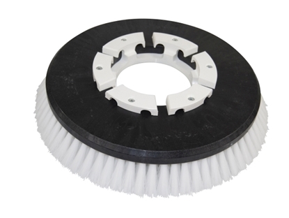 Afbeeldingen van Schrobborstel Poly 0,45mm glad wit (250276.200000.TAS)