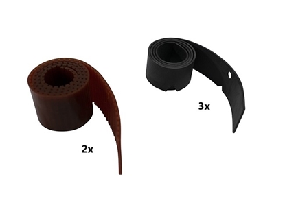 Afbeeldingen van Zuigrubber Polyurethan rood + zwart rubber Taski (910060.000000.TAS)