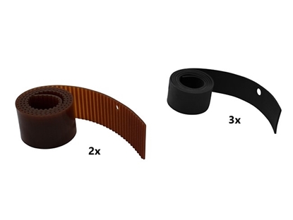 Afbeeldingen van Zuigrubber Polyurethan rood + zwart rubber Taski (910063.000000.TAS)