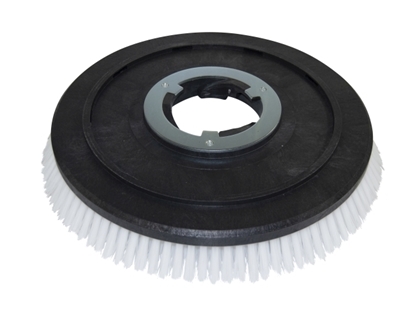 Afbeeldingen van Schrobborstel Poly 1,0 mm glad wit (TBU05054)