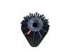 Afbeelding van Borstelwals Poly 0,4mm glad zwart (WBU00455)