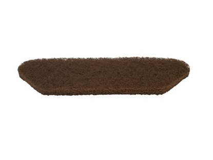 Afbeeldingen van Super Pad bruin 450mm 18 inch trapeze vormig M36 (9586005.000000.!UN)