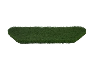 Afbeeldingen van Super Pad groen 450mm 18 inch trapeze vormig M30 (9586003.000000.!UN)