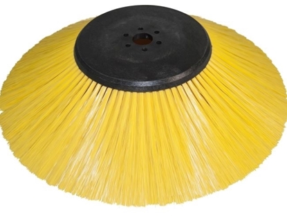 Afbeeldingen van Zijbezem  Poly 0,5 mm glad geel (250056.218000.TAS)