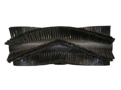 Afbeeldingen van Borstelwals Poly 0,5mm glad zwart 6x2 R. V bezet. (170062.340000.TAS)