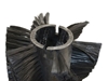 Afbeelding van Borstelwals Poly 0,5mm glad zwart 6x2 R. V bezet. (170062.340000.TAS)