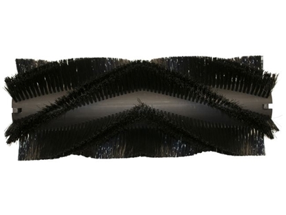 Afbeeldingen van Borstelwals Nylon 0,6mm glad zwart (170062.350000.TAS)