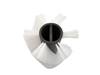 Afbeelding van Borstelwals Poly 1,2 mm golvend wit (170250.240000.TAS)
