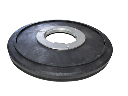 Afbeeldingen van Padhouder 430mm Pinnen met rubber (TBU05925)