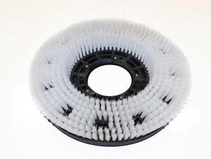 Afbeeldingen van Schrobborstel Poly 0,45mm glad wit (TBU05893)