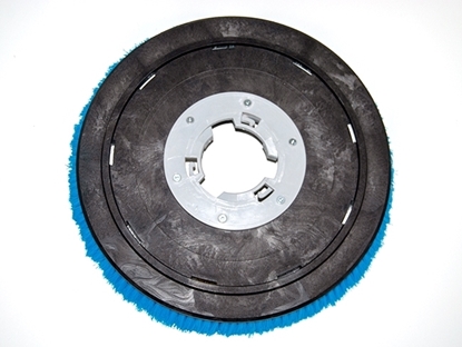 Afbeeldingen van Schamponeerborstel Poly 0,3mm glad blauw (TBU05156)