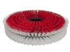 Afbeelding van Schrobborstel Nylon wit 0,3mm / poly rood 0,7mm (TBU00914)