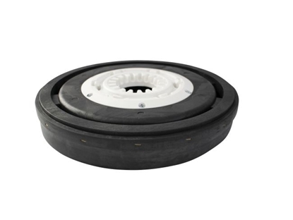 Afbeeldingen van Schrobborstel Nylon 0,25mm glad zwart (TBU02332)