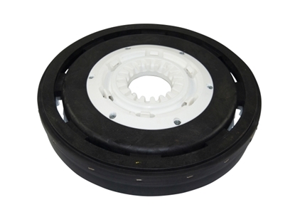 Afbeeldingen van Schrobborstel Poly 0,5mm glad wit Aquastop (TBU01451)