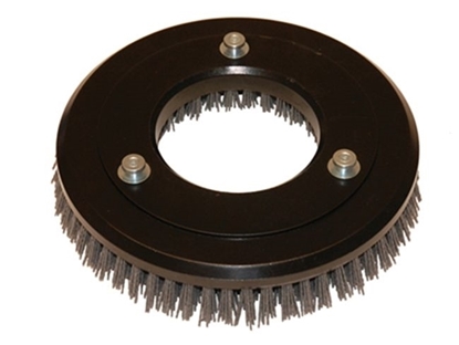 Afbeeldingen van Schrobborstel Nylon Grit 1,6mm grijs K46 (TBU05899)