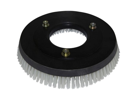 Afbeeldingen van Schrobborstel Poly 0,75mm glad wit (TBU05900)