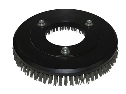 Afbeeldingen van Schrobborstel Nylon Grit 1,6mm grijs K46 (TBU05902)
