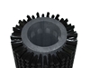 Afbeelding van Borstelwals PPN 0,2 mm gl zwart Duplex (170969.203000.DUP)
