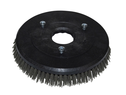 Afbeeldingen van Schrobborstel Nylon-Grit 1,2 grijs K80 (TBU04959)