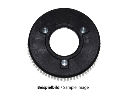 Afbeeldingen van Schrobborstel Nylon 0,9 mm glad wit (250054.123000.FIM)