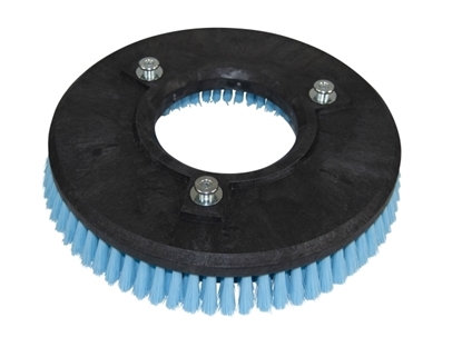 Afbeeldingen van Shamponeerborstel Poly 0,3 glad blauw (TBU00697)