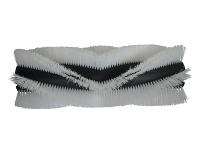 Afbeeldingen van Borstelwals Poly 0,7 wit (KW01346)