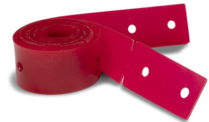 Afbeeldingen van Zuigrubber set poly rood 560x33x2mm/ 590x33x2mm (LIP01908)