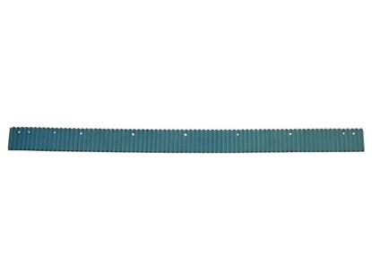 Afbeeldingen van Zuigrubber poly blauw 405x28x3mm poly geribbeld (LIP01926)