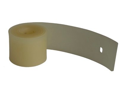 Afbeeldingen van Zuigrubber achter Polyurethan transp. 1055x60x4mm (LIP01868)