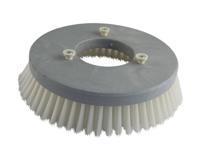 Afbeeldingen van Schrobborstel Nylon 0,5mm wit 230/255mm (TBU01355)