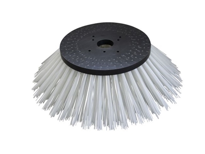 Afbeeldingen van Zijborstel Nylon 1,5 glad wit (SBE01063)