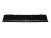 Afbeelding van Borstelstrip Poly 0,4 glad zwart/draad 0,3 vz (KL00019)