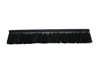Afbeelding van Borstelstrip Poly 0,4 glad zwart/draad 0,3 vz (KL00019)