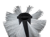 Afbeelding van Borstelwals Poly 1,0 glad wit (KW01170)