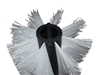 Afbeelding van Borstelwals Poly 1,0 glad wit (KW01170)