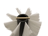 Afbeelding van borstelwals Poly 1,0 glad wit (KW01172)