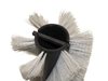 Afbeelding van Borstelwals Poly 0,7 golfdraad wit/draad 0,4 vz (KW00521)