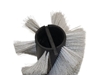 Afbeelding van Borstelwals Poly 0,7 golfdraad wit/draad 0,4 vz (KW00521)