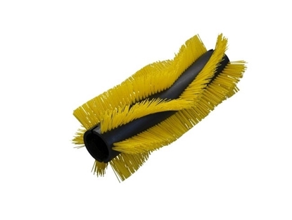Afbeeldingen van Borstelwals Poly 1,6x2,4 golfdraad geel (KW01177)