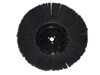 Picture of Zijbezem Poly 1,0 glad zwart/draad 0,3 vz (SBE01138)