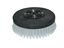 Afbeeldingen van Schrobborstel Nylon 0,8 glad wit (TBU02612)