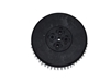 Afbeelding van Schrobborstel Nylon 1,0 glad wit (TBU02621)