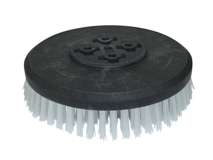 Afbeeldingen van Schrobborstel Nylon 1,0 glad wit (TBU02621)