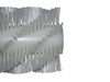 Afbeelding van Borstelwals Nylon 0,5 glad wit (WBU00300)