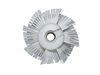 Afbeelding van Borstelwals Nylon 0,5 glad wit (WBU00300)