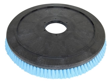 Afbeeldingen van Shamponeerborstel Poly 0,3 glad blauw (TBU02916)