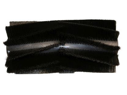 Afbeeldingen van Borstelwals Poly 0,2/0,3 glad zwart (KW00004)