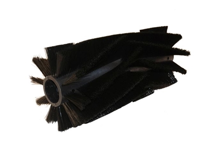 Afbeeldingen van Borstelwals Poly 0,4mm glad zwart Cleanfix (171034.204000.CLE)